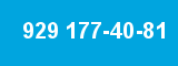 929 177-40-81 929 177-40-81